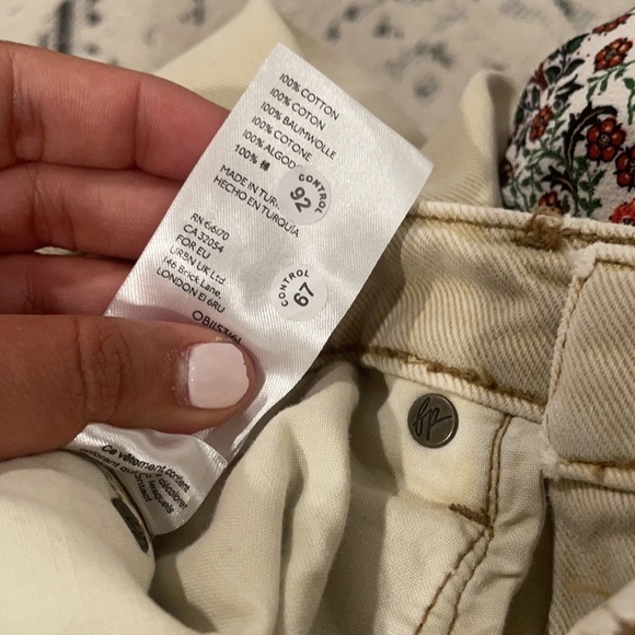 NWOT FP We The Free High Waist Nonstretch Jeans 27 - Picture 15 of 15